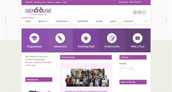 Desktop Screenshot of genohouse.com
